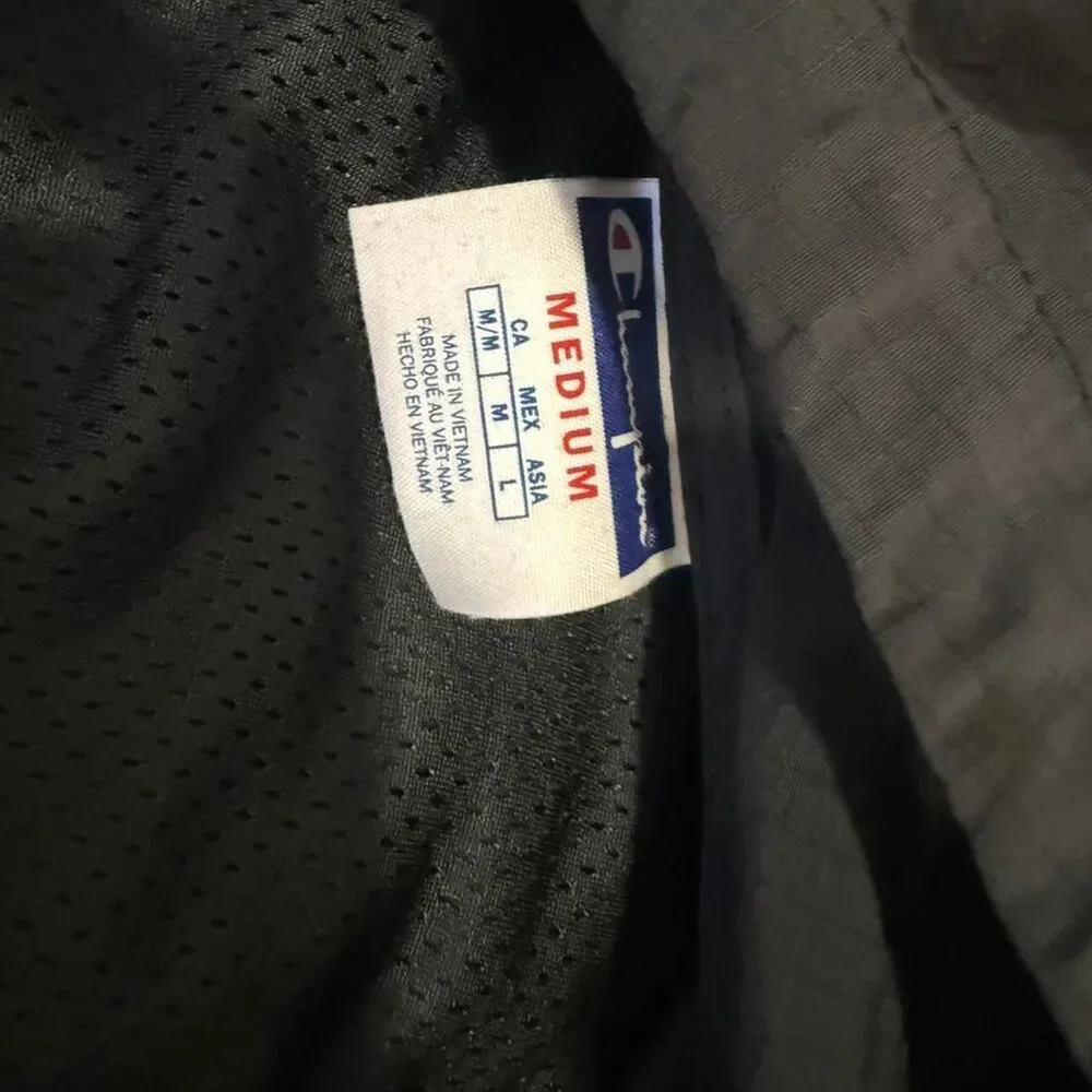 Champion Men's Black and Grey Jacket